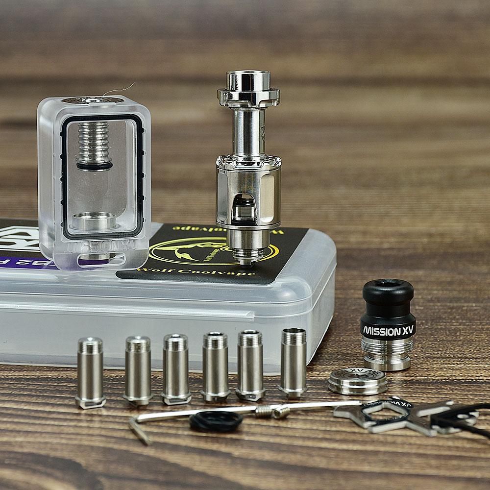 wolfcoolvape MISSION KB2 RBA T - Vaping Air ulasan dan harga
