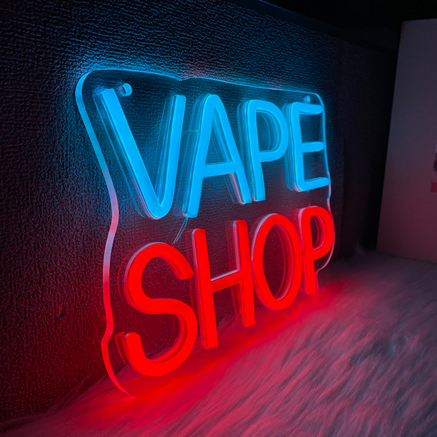 Vape Shop Neon Sign For Wall D - Vaping Shop ulasan dan harga