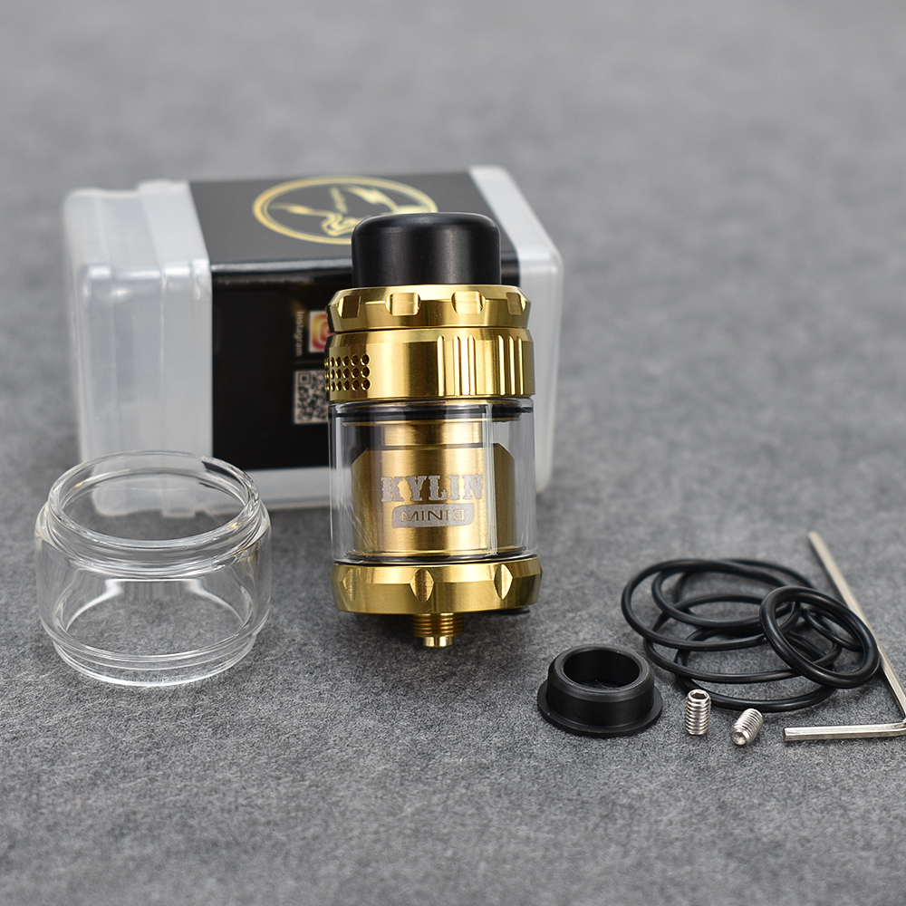 Kylin Mini V2 RTA Atomizer 316 - Vape Coil Replacement ulasan dan harga