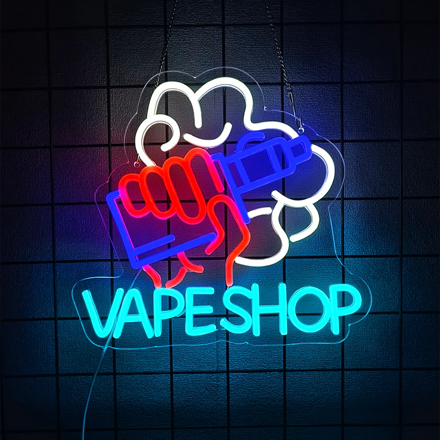 Light Up Sign For Smoke Store, - Vaping Shop ulasan dan harga