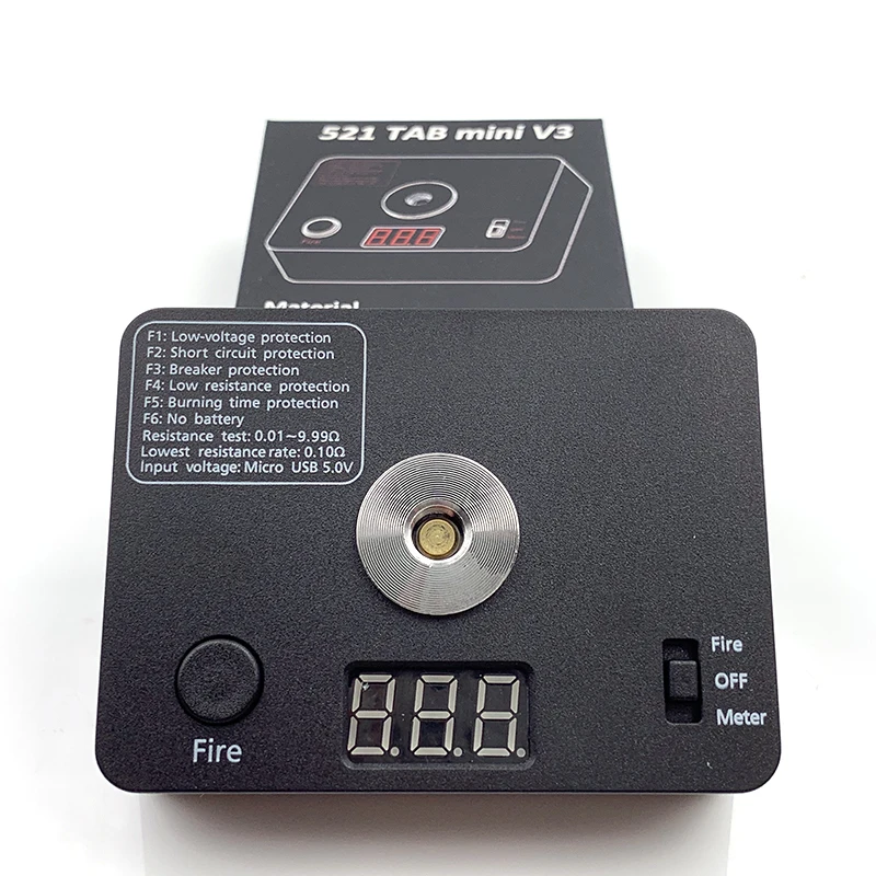 TAB Mini V3 Resistance Test 3i - Vape Band Silicone ulasan dan harga