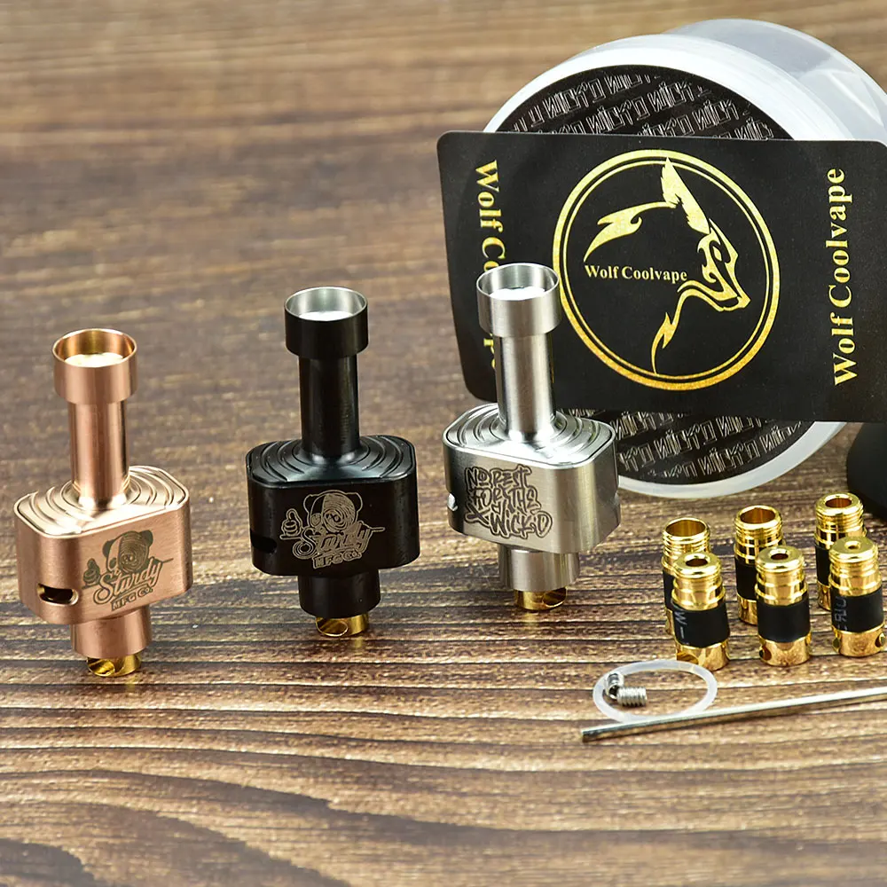 wolfcoolvape Wickd Remixd Stur - Vaping Air ulasan dan harga