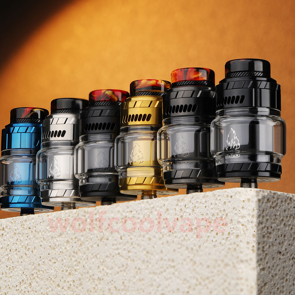 Mike Vapes Blaze Solo RTA Auth - Vape Coil Replacement ulasan dan harga