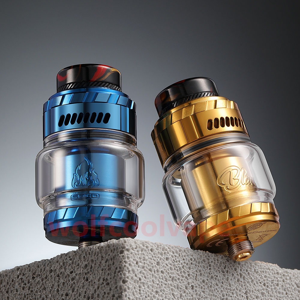 Mike Vapes Blaze Solo RTA Auth - Vape Coil Replacement ulasan dan harga