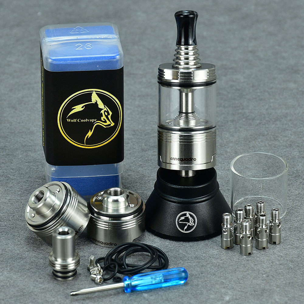 Wolfcoolvape Moka mtl RTA Rebu - Vaping Air ulasan dan harga