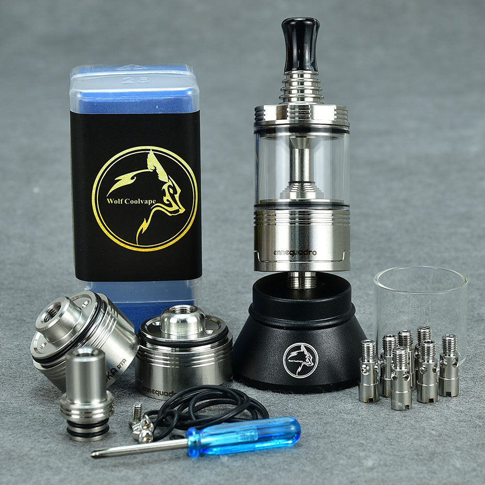 Wolfcoolvape Moka mtl RTA Rebu - Vaping Air ulasan dan harga