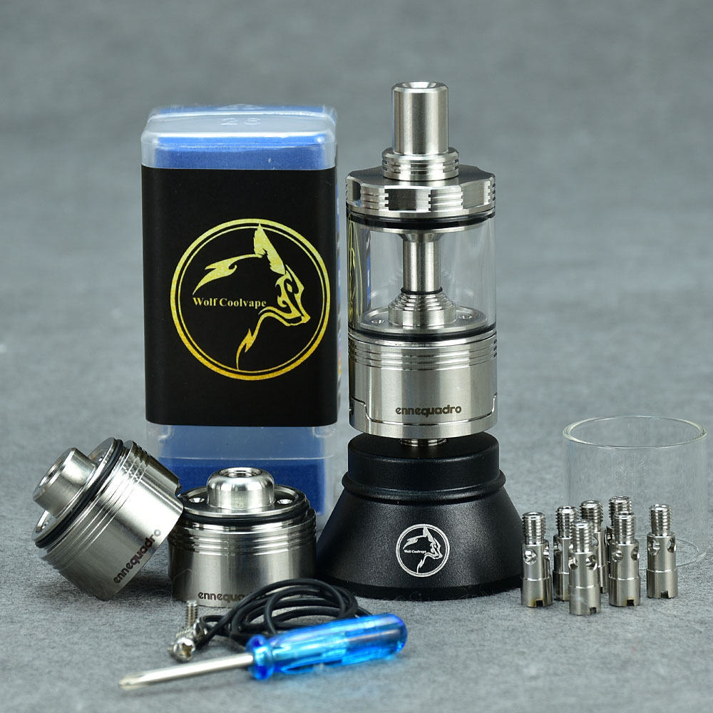 Wolfcoolvape Moka mtl RTA Rebu - Vaping Air ulasan dan harga