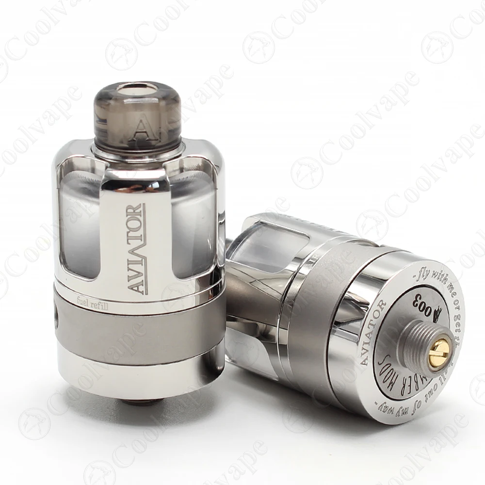 Wolfcoolvape Aviator 22mm RTA  - Vaping Air ulasan dan harga