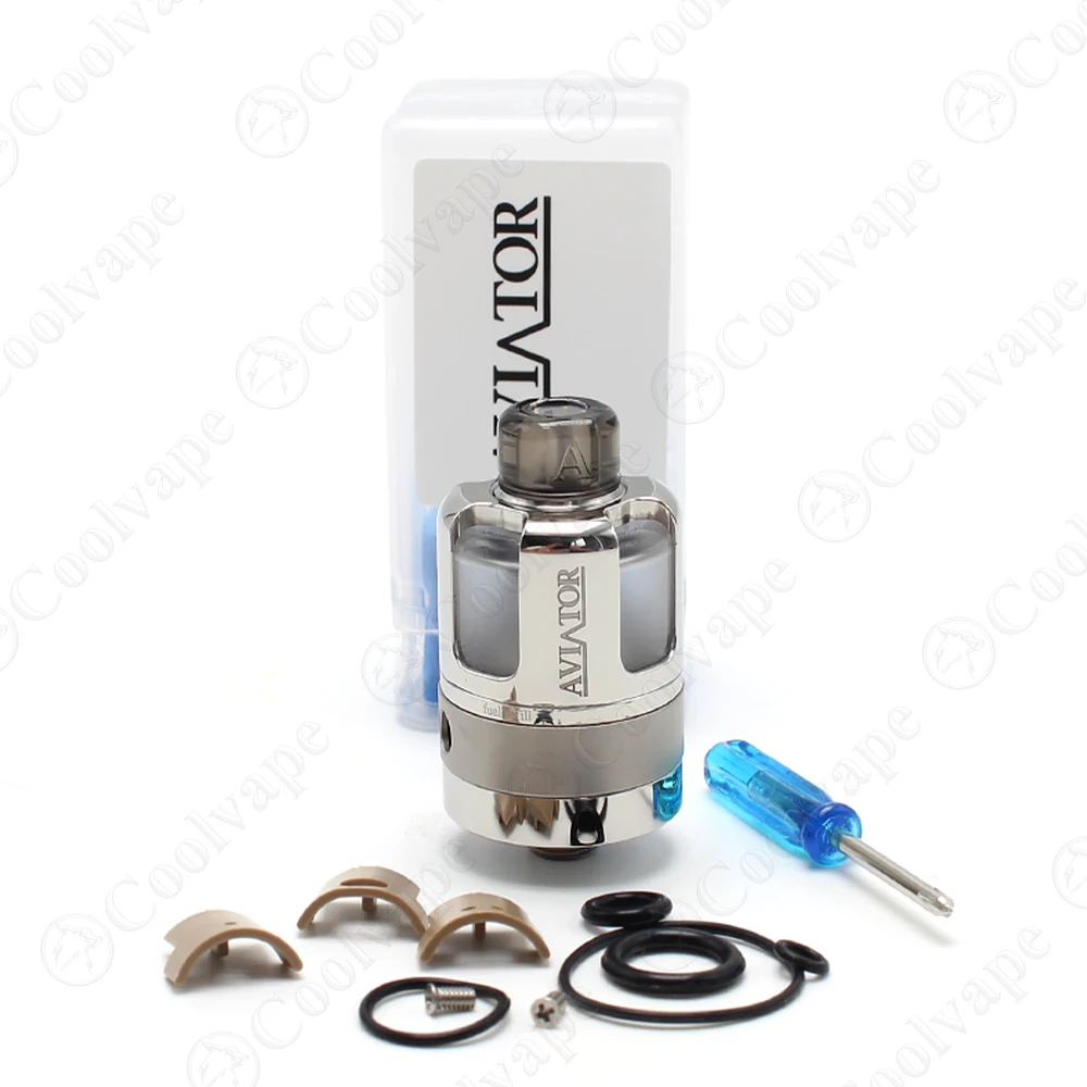 Wolfcoolvape Aviator 22mm RTA  - Vaping Air ulasan dan harga
