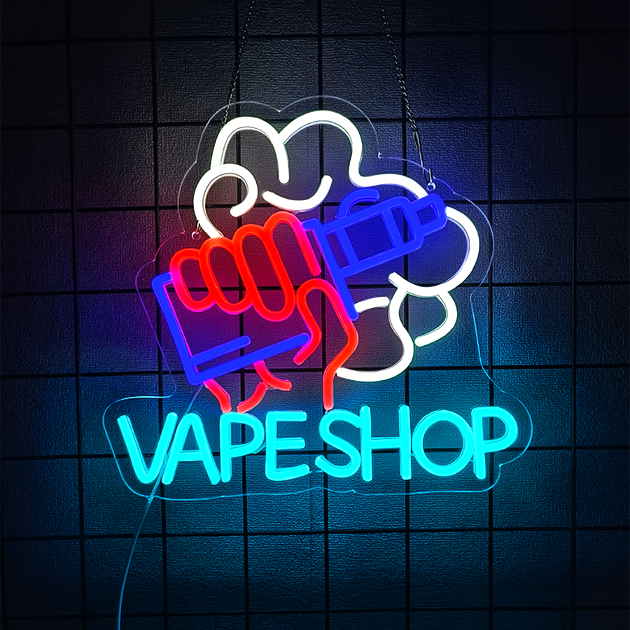 Vape Shop Neon Sign For Wall D - Vaping Shop ulasan dan harga