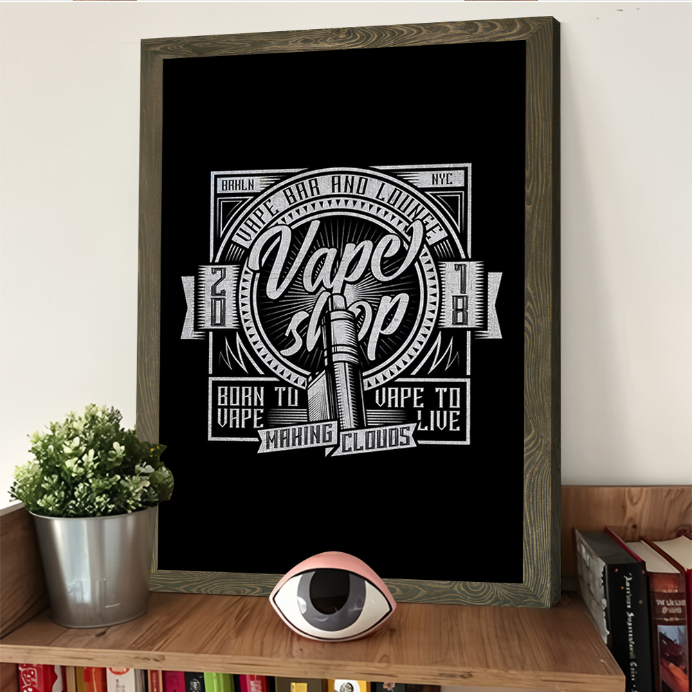 Vape Shop Printing Poster Pict - Vaping Shop ulasan dan harga