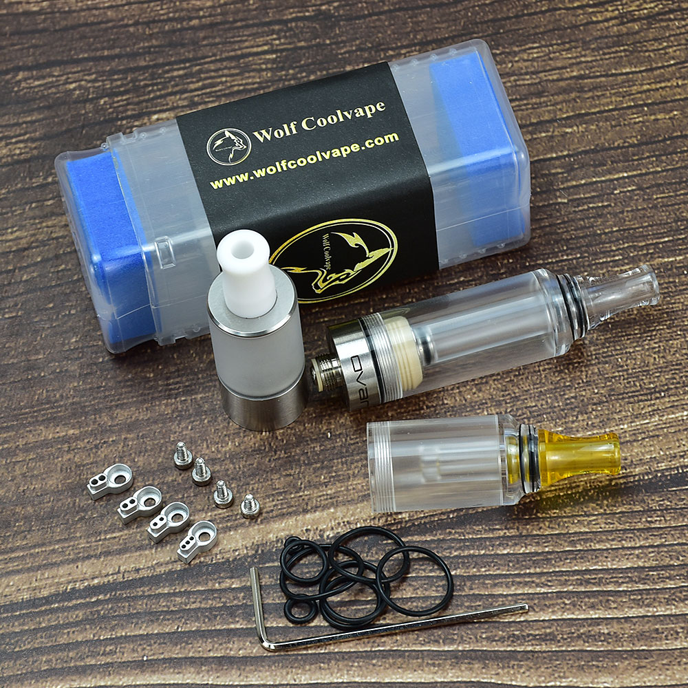 wolfcoolvape Vape Atomizer mtl - Vape Coil Replacement ulasan dan harga