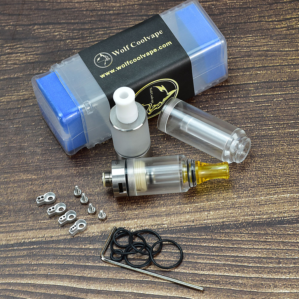 wolfcoolvape Vape Atomizer mtl - Vape Coil Replacement ulasan dan harga