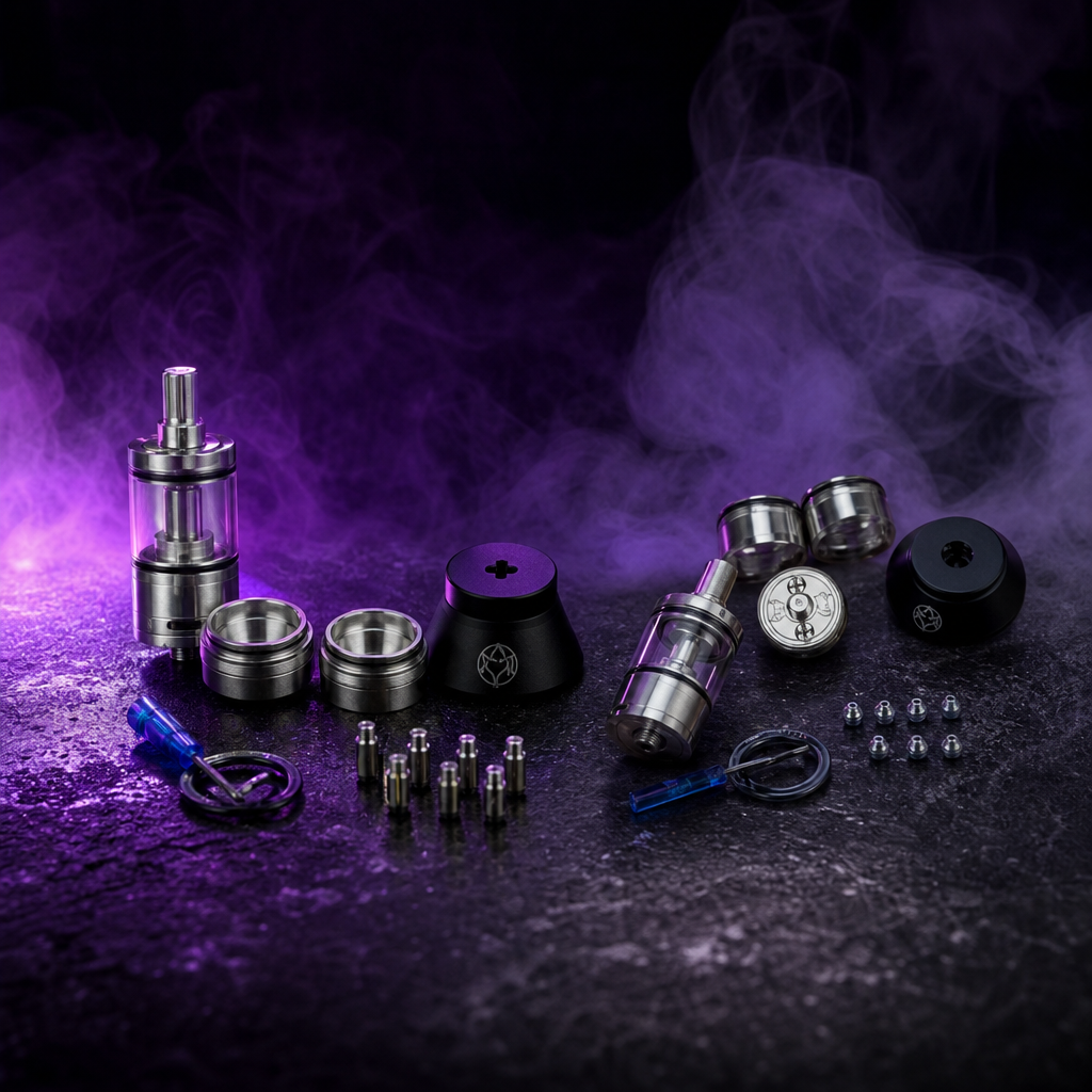 Wolfcool Vape Moka Kuma RTA 4. - Vaping Air ulasan dan harga