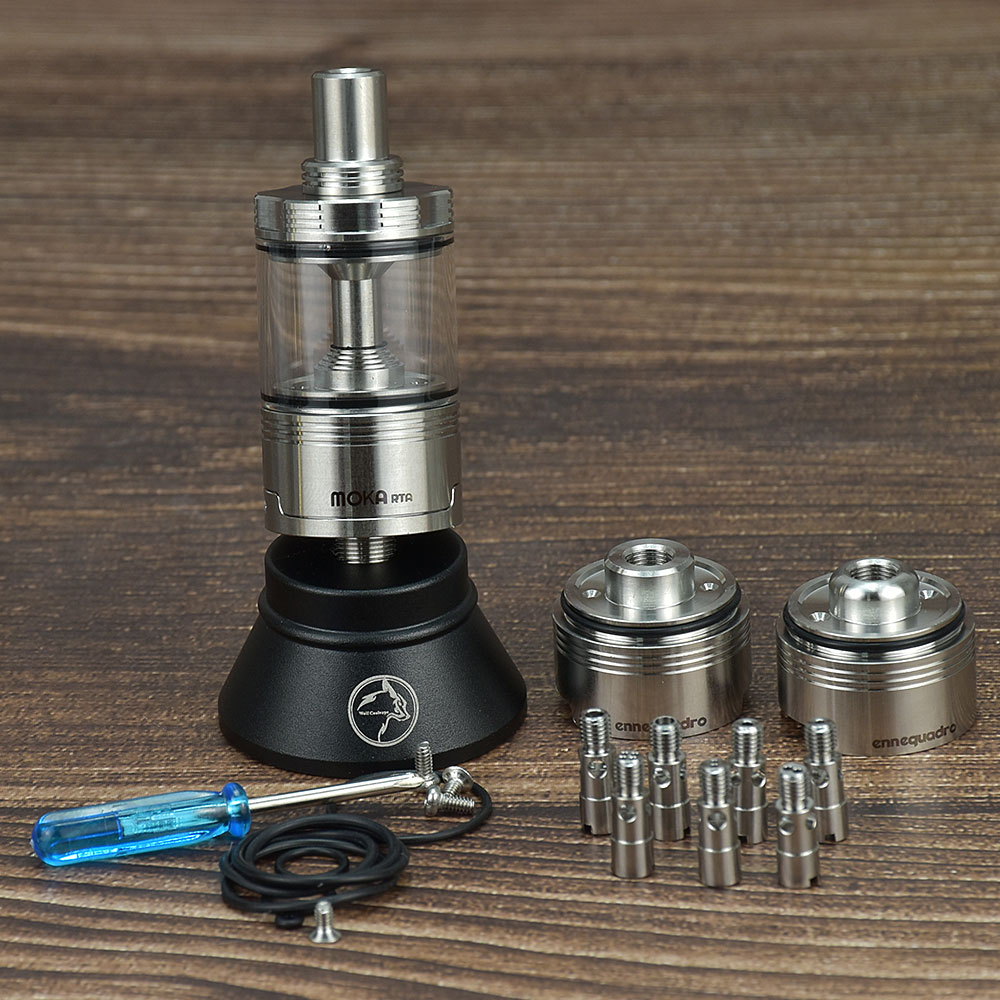 Wolfcool Vape Moka Kuma RTA 4. - Vaping Air ulasan dan harga